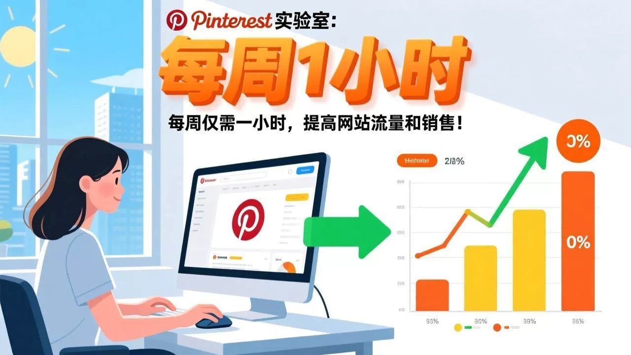 （17505期）Pinterest实验室：每周仅需一小时，提高网站流量和销售！我爱资源网-www.52zy.xyz我爱资源网