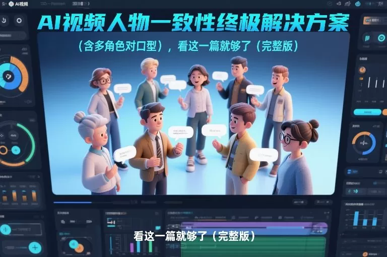 AI视频人物一致性终极解决方案（含多角色对口型），看这一篇就够了（完整版）我爱资源网-www.52zy.xyz我爱资源网
