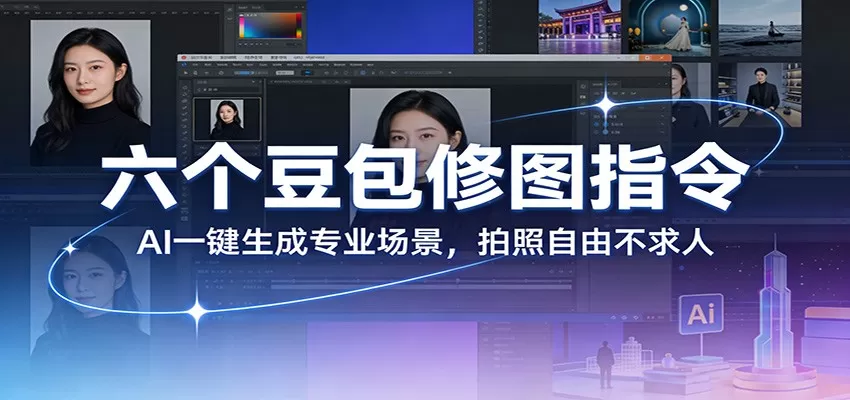 六个豆包修图指令：AI 一键生成专业场景，拍照自由不求人我爱资源网-www.52zy.xyz我爱资源网