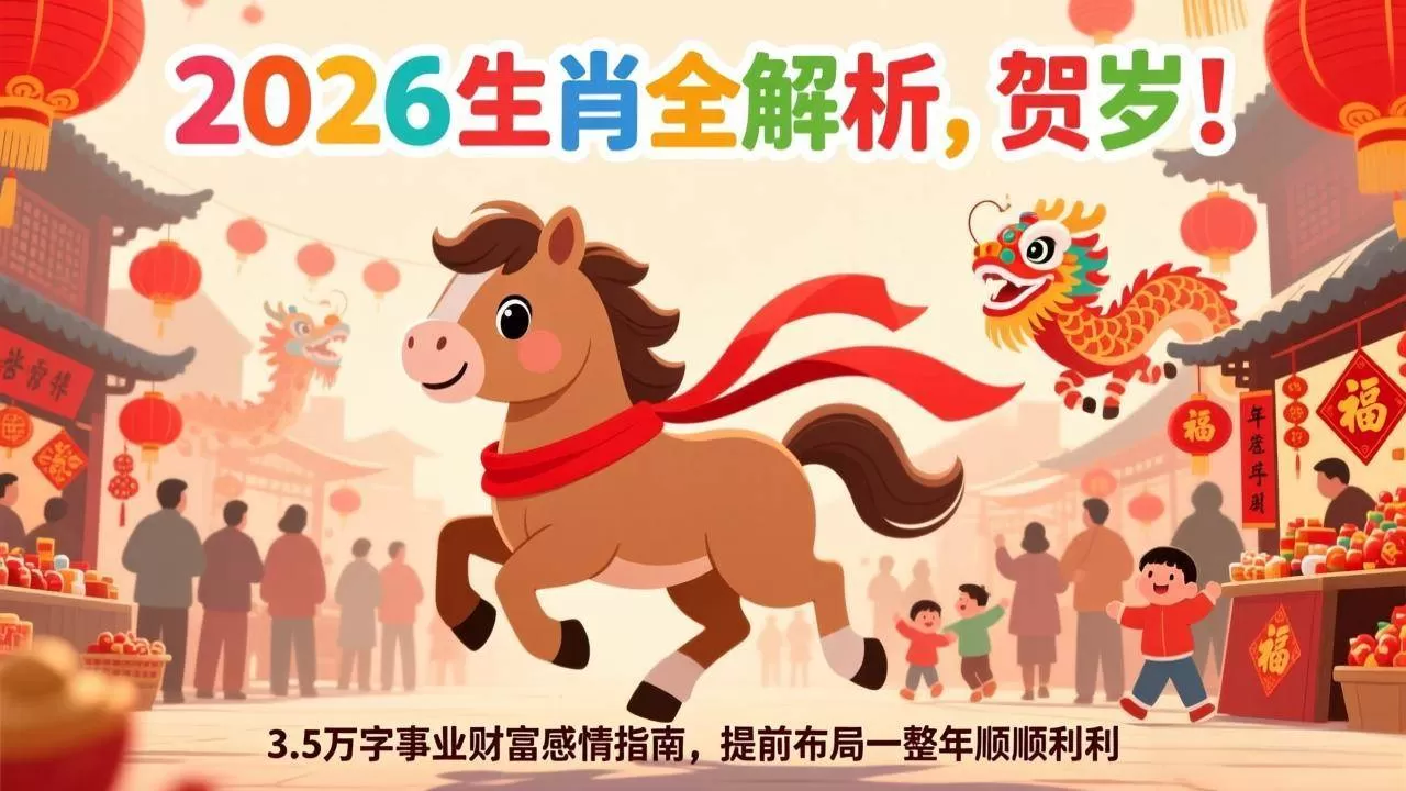 （17428期）付费文章：贺岁！2026生肖全解析，3.5万字事业财富感情指南，提前布局一整年顺顺利利我爱资源网-www.52zy.xyz我爱资源网