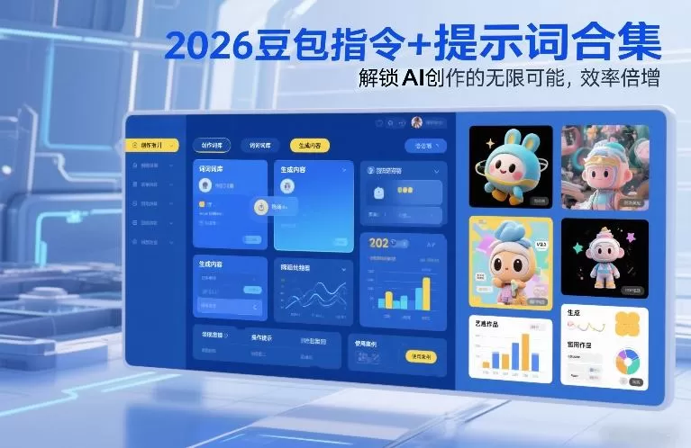 2026豆包指令+提示词合集，解锁AI创作的无限可能，效率倍增我爱资源网-www.52zy.xyz我爱资源网