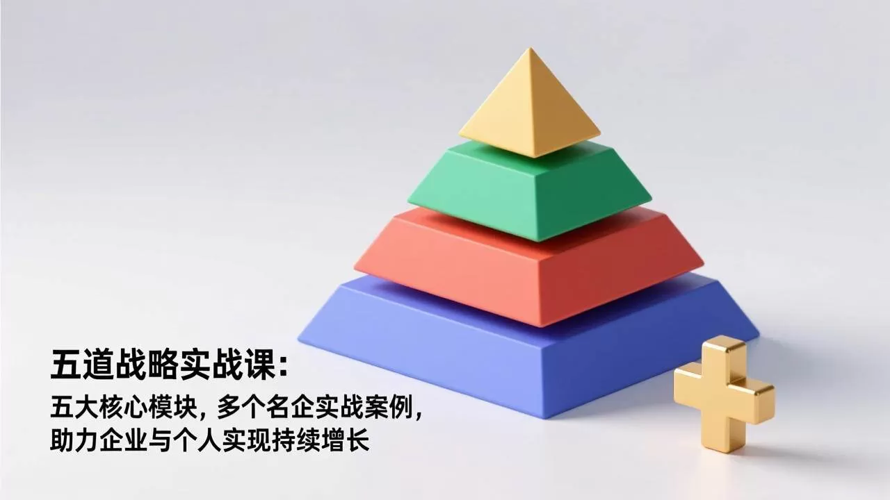 （17095期）五道战略实战课：五大核心模块，多个名企实战案例，助力企业与个人实现持续增长我爱资源网-www.52zy.xyz我爱资源网