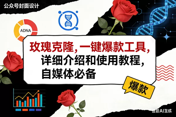 （17557期）玫瑰克隆工具，ai鲁大魔，自媒体必备神器，一键爆款神器，详细教程。我爱资源网-www.52zy.xyz我爱资源网