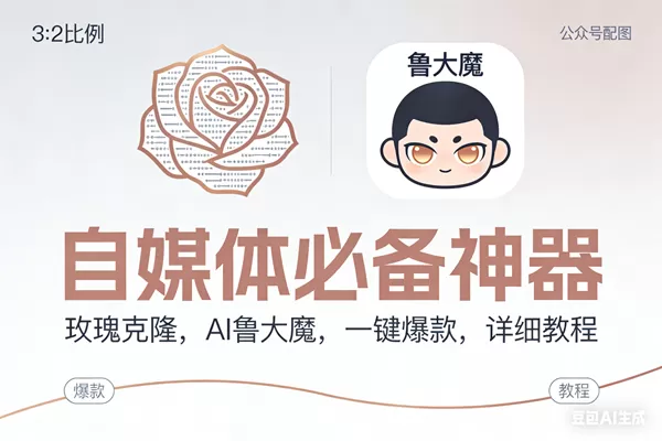 （17170期）玫瑰克隆神器，ai鲁大魔，自媒体必备工具，一键爆款神器，详细教程。我爱资源网-www.52zy.xyz我爱资源网