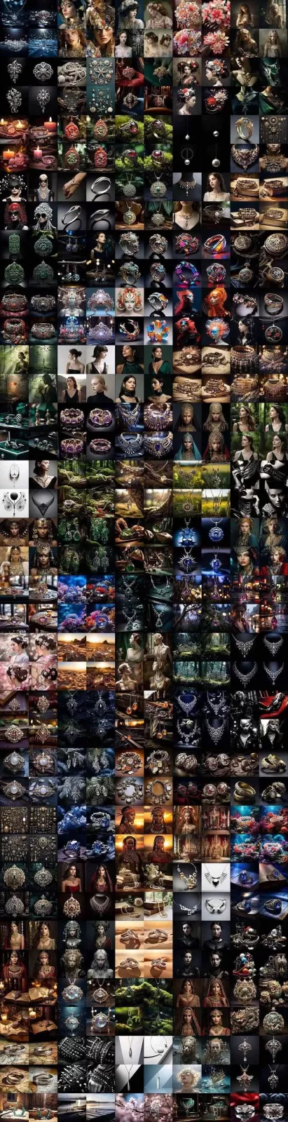 463个Midjourney珠宝摄影提示词:覆盖全品类珠宝,AI设计秒出专业效果 463个Midjourney珠宝摄影提示词:覆盖全品类珠宝,AI设计秒出专业效果