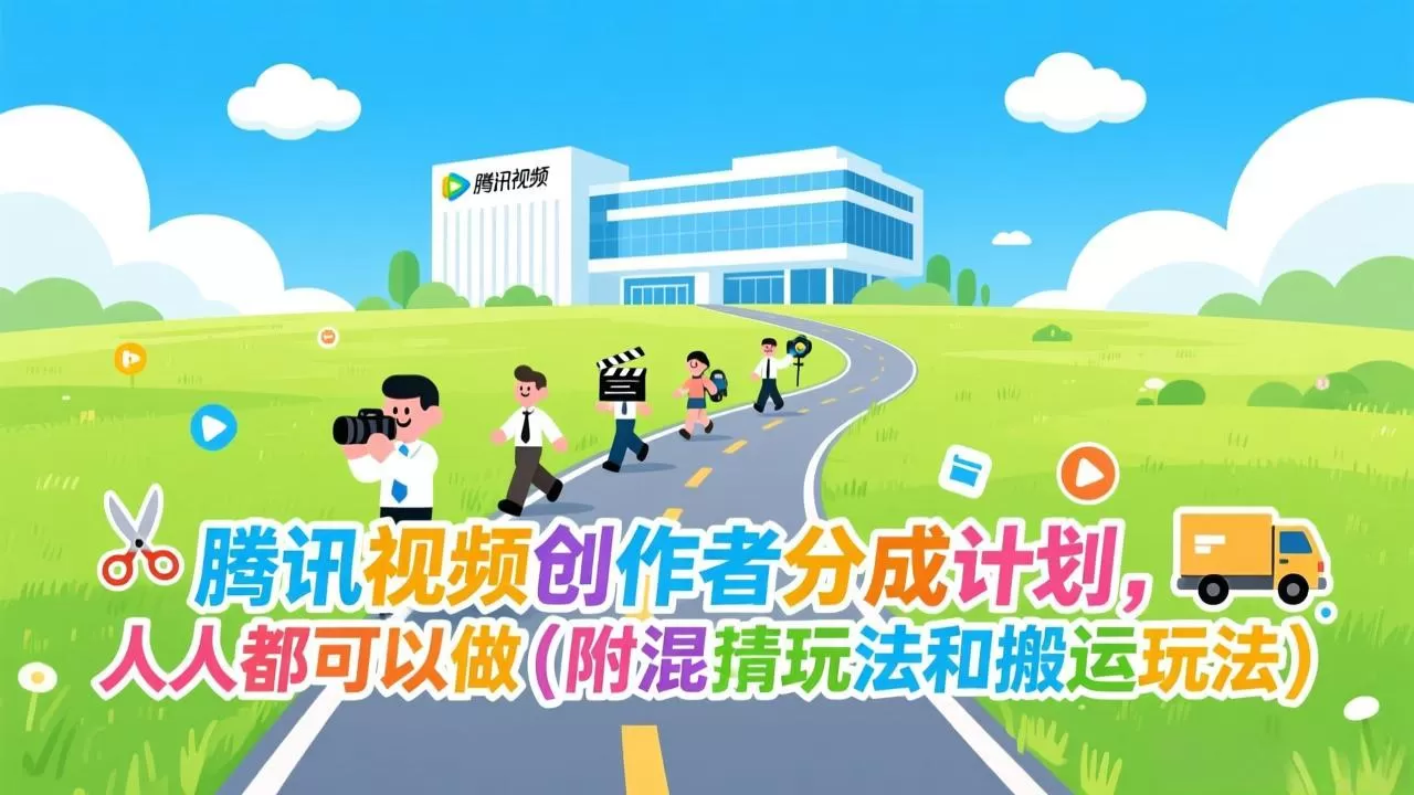 腾讯视频创作者分成计划,人人都可以做(附混剪玩法和搬运玩法 腾讯视频创作者分成计划,人人都可以做(附混剪玩法和搬运玩法