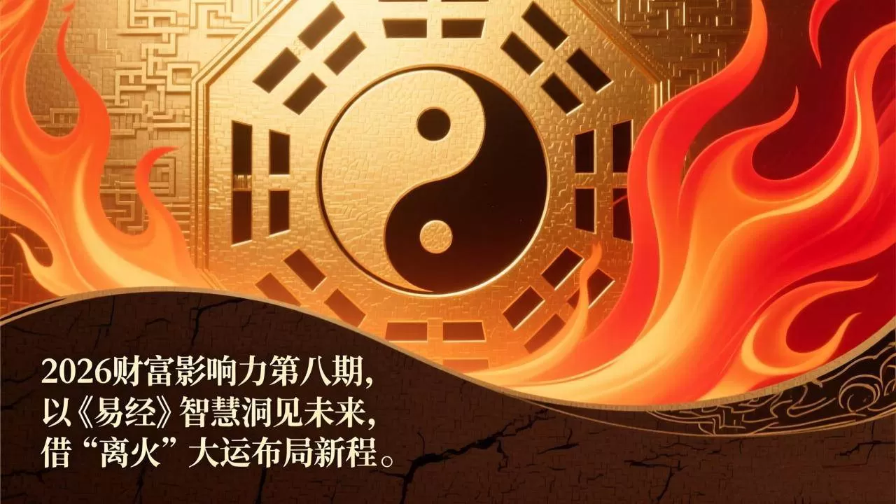 （17418期）2026财富影响力第八期，以《易经》智慧洞见未来，借“离火”大运布局新程我爱资源网-www.52zy.xyz我爱资源网