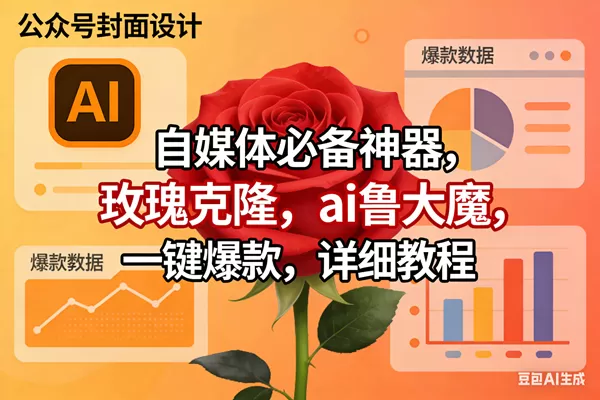 （17393期）玫瑰克隆工具，ai鲁大魔，自媒体必备神器，一键爆款神器，详细教程。我爱资源网-www.52zy.xyz我爱资源网