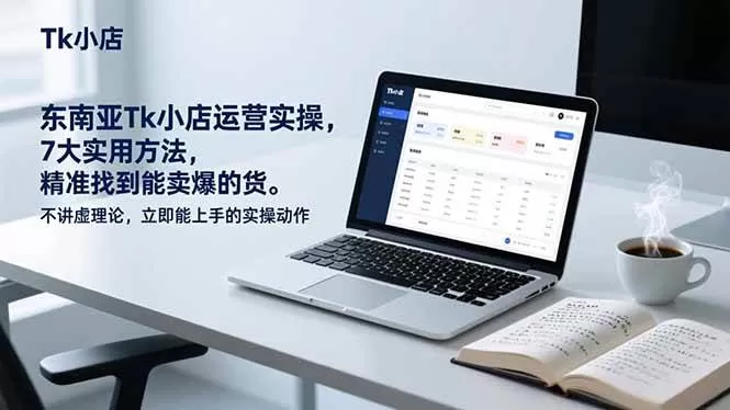 （17041期）东南亚Tk小店运营实操，7大实用方法，精准找到能卖爆的货。不讲虚理论，立即能上手的实操动作我爱资源网-www.52zy.xyz我爱资源网