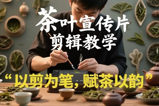 茶叶宣传片剪辑教学,以剪为笔,赋茶以韵,新手也能拍出高级感 茶叶宣传片剪辑教学,以剪为笔,赋茶以韵,新手也能拍出高级感